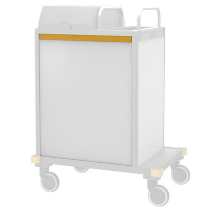 VERMOP paroi arrière H+ caisse 10l Platine Blanc 738 x 600 x 9 cm