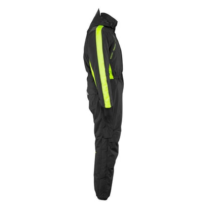 Overall mit Knietaschen,geringes Gewicht Winterkombination, schwarz/hi-vis gelb