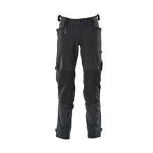 Hose mit Knietaschen aus Dyneema,Stretch Hose, schwarzblau