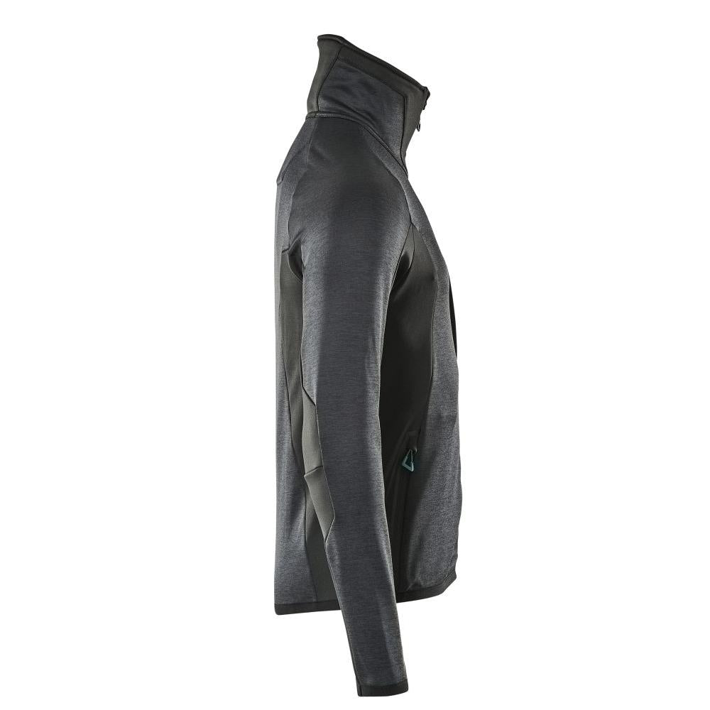 Fleecepullover mit Reißverschluss Microfleecejacke