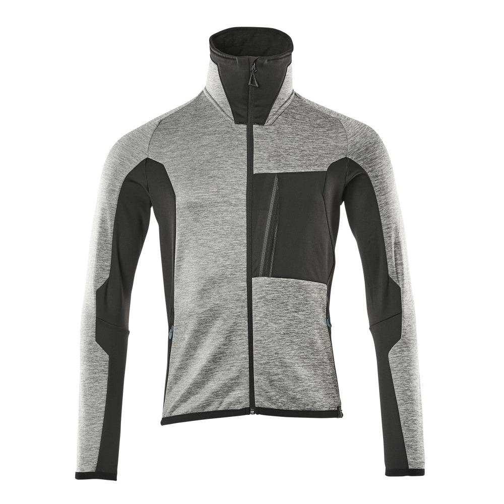 Fleecepullover mit Reißverschluss Microfleecejacke