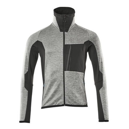 Fleecepullover mit Reißverschluss Microfleecejacke