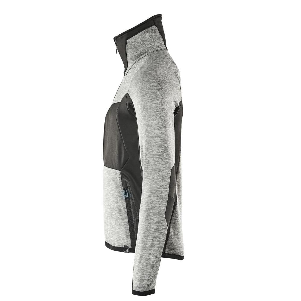 Fleecepullover mit Reißverschluss Microfleecejacke