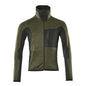 Pull polaire avec veste micropolaire zippée