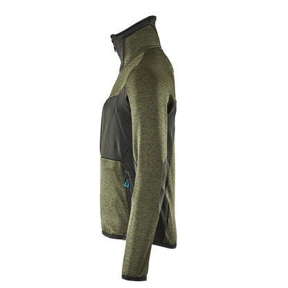 Fleecepullover mit Reißverschluss Microfleecejacke