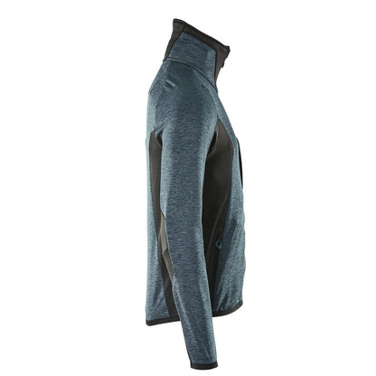 Fleecepullover mit Reißverschluss Microfleecejacke