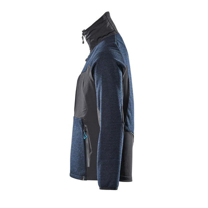 Veste en maille avec cardigan à membrane