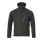 Veste en maille avec cardigan à membrane