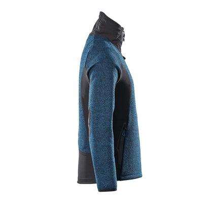Veste en maille avec cardigan à membrane