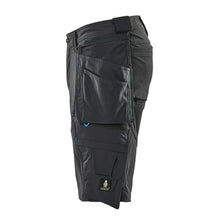 Shorts,abnehmbaren Hängetaschen,Stretch Handwerkershorts, schwarzblau