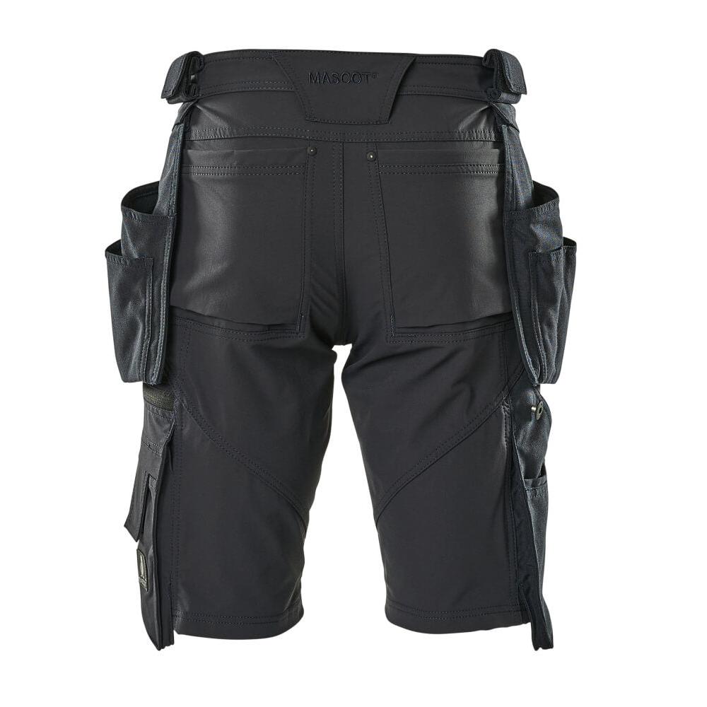 Shorts,abnehmbaren Hängetaschen,Stretch Handwerkershorts, schwarzblau