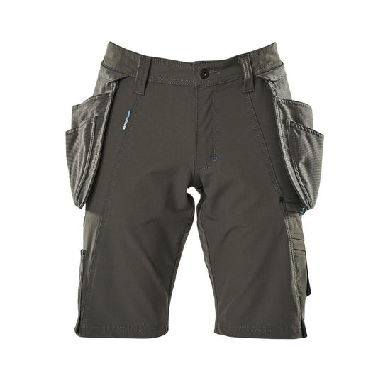 Shorts,abnehmbaren Hängetaschen,Stretch Handwerkershorts, dunkelanthrazit