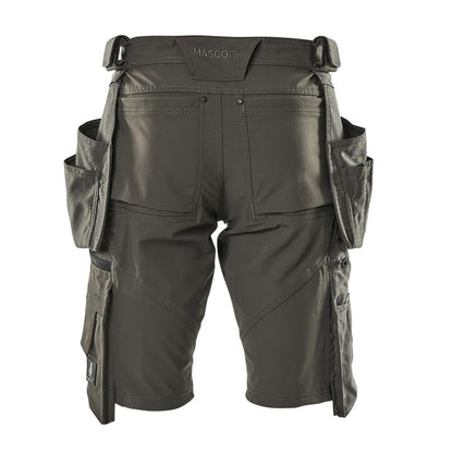 Shorts,abnehmbaren Hängetaschen,Stretch Handwerkershorts, dunkelanthrazit