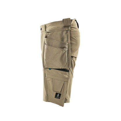 Shorts,abnehmbaren Hängetaschen,Stretch Handwerkershorts, hellkhaki