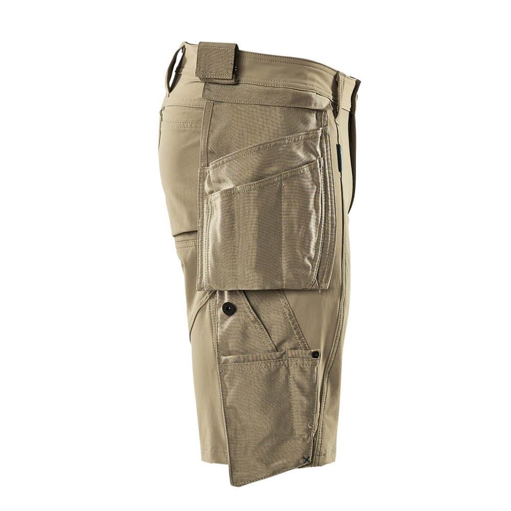 Shorts,abnehmbaren Hängetaschen,Stretch Handwerkershorts, hellkhaki