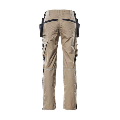 Hose mit Hängetaschen, geringes Gewicht Hose, hellkhaki/schwarz