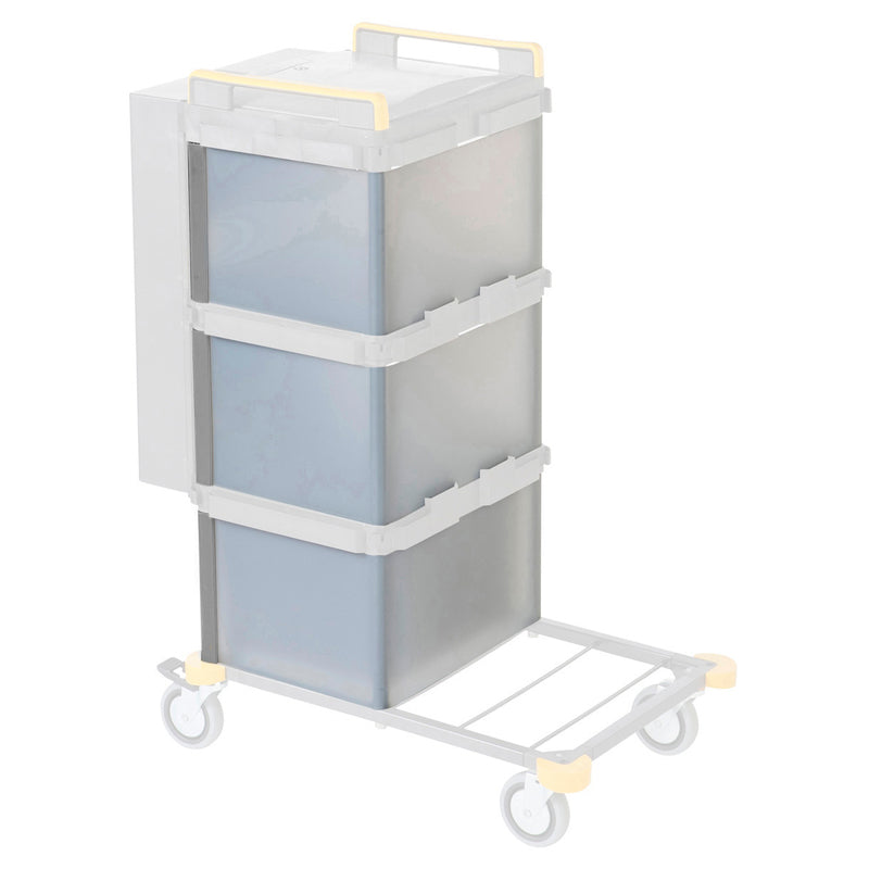 VERMOP Verkleidung 3-teilig anthrazit, 100 x 22 x 3 cm