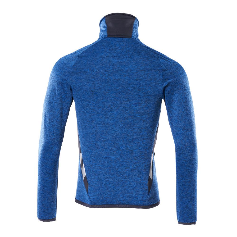 Fleecepullover mit kurzem Reißverschluss Microfleecejacke