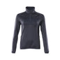 Pull polaire avec fermeture éclair courte, veste micropolaire femme