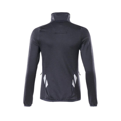 Pull polaire avec fermeture éclair courte, veste micropolaire femme