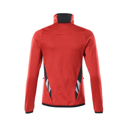 Pull polaire avec fermeture éclair courte, veste micropolaire femme