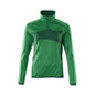 Pull polaire avec fermeture éclair courte, veste micropolaire femme
