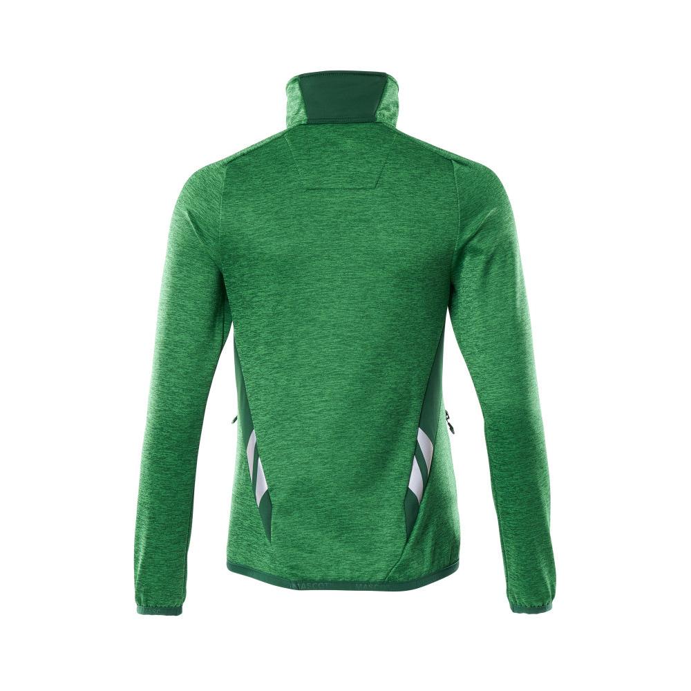 Pull polaire avec fermeture éclair courte, veste micropolaire femme