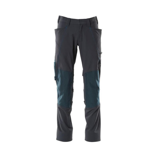 Pantalon, poches genoux, pantalon ULTIMATE STRETCH, noir-bleu