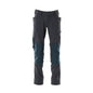 Pantalon, poches genoux, pantalon ULTIMATE STRETCH, noir-bleu
