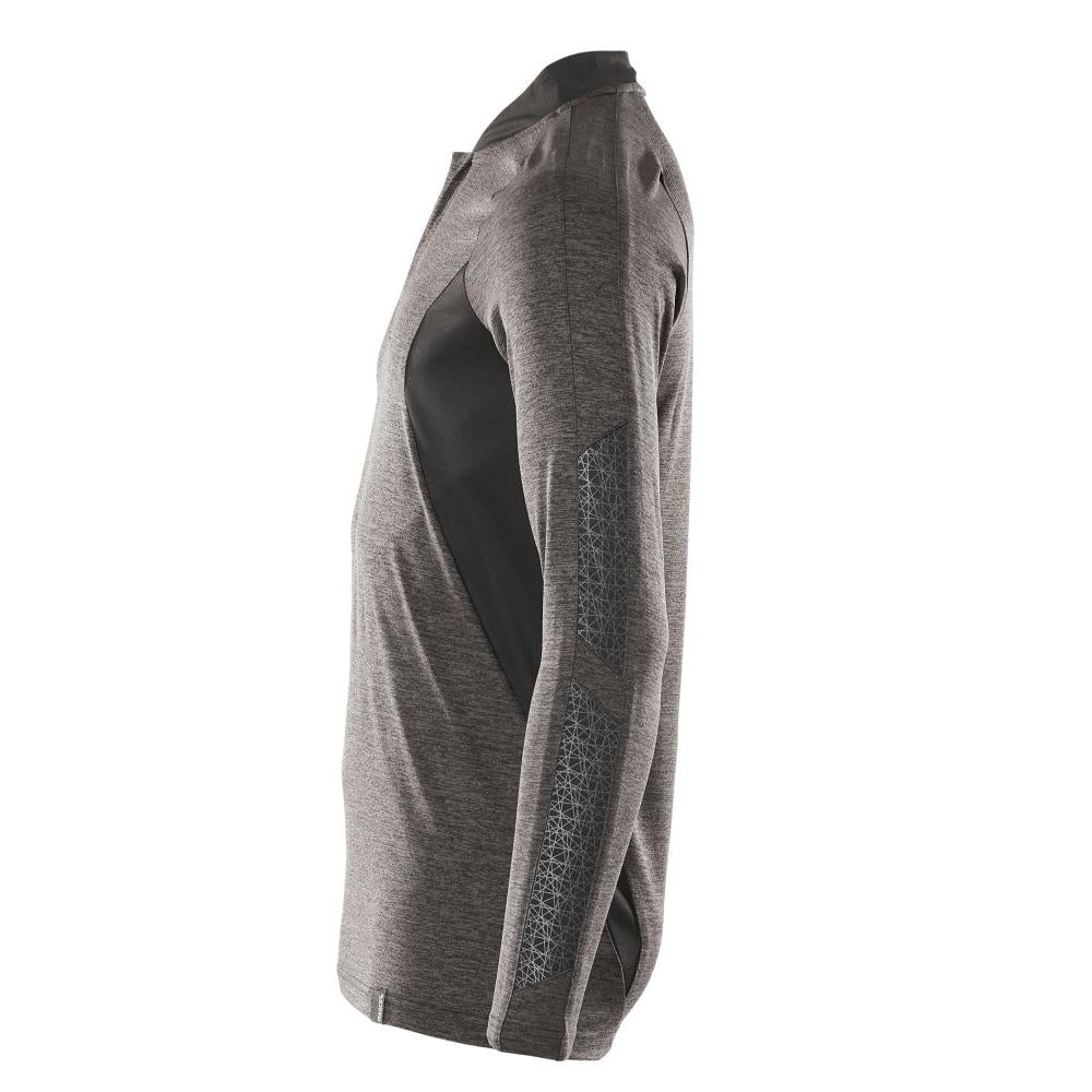 Polo-Shirt mit COOLMAX® PRO, Langarm Polo-shirt