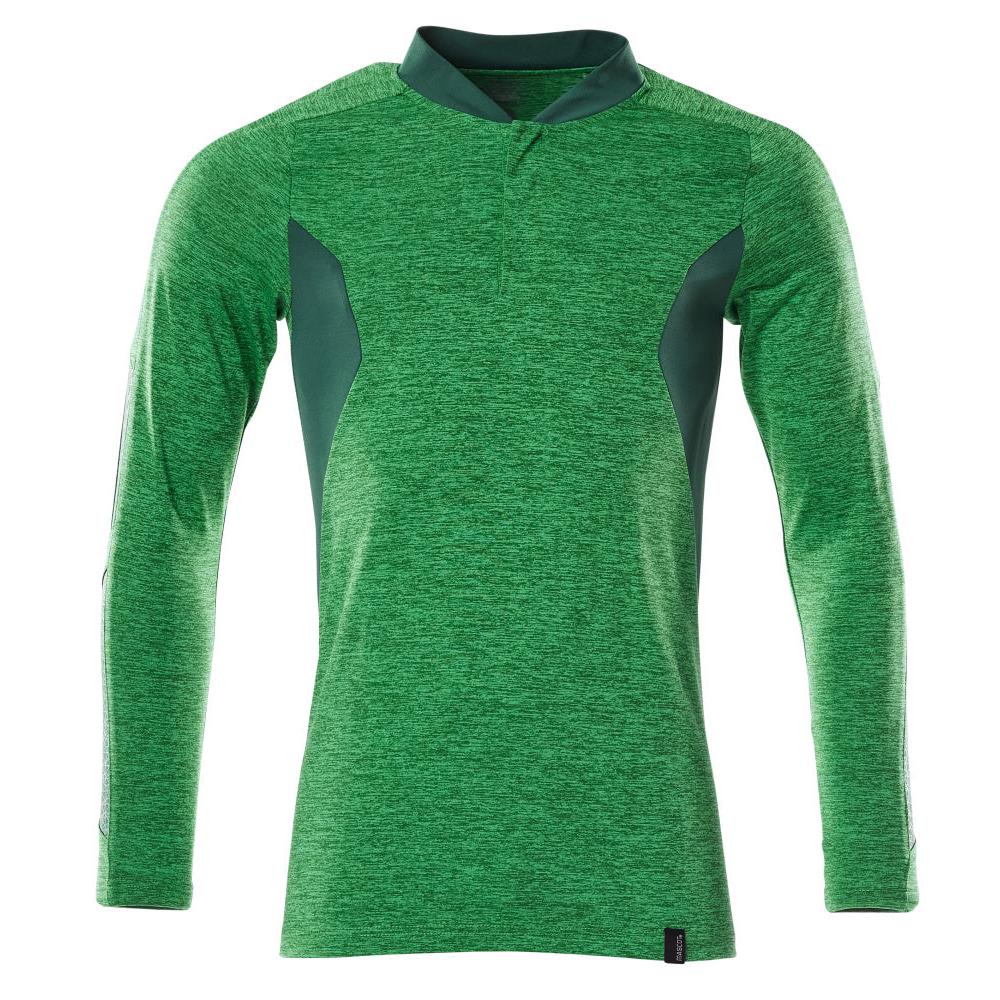 Polo-Shirt mit COOLMAX® PRO, Langarm Polo-shirt