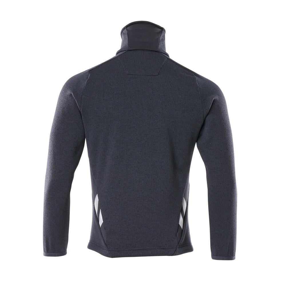 Pull tricoté avec cardigan zippé