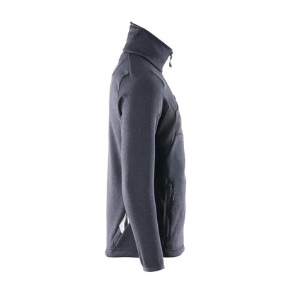 Pull tricoté avec cardigan zippé