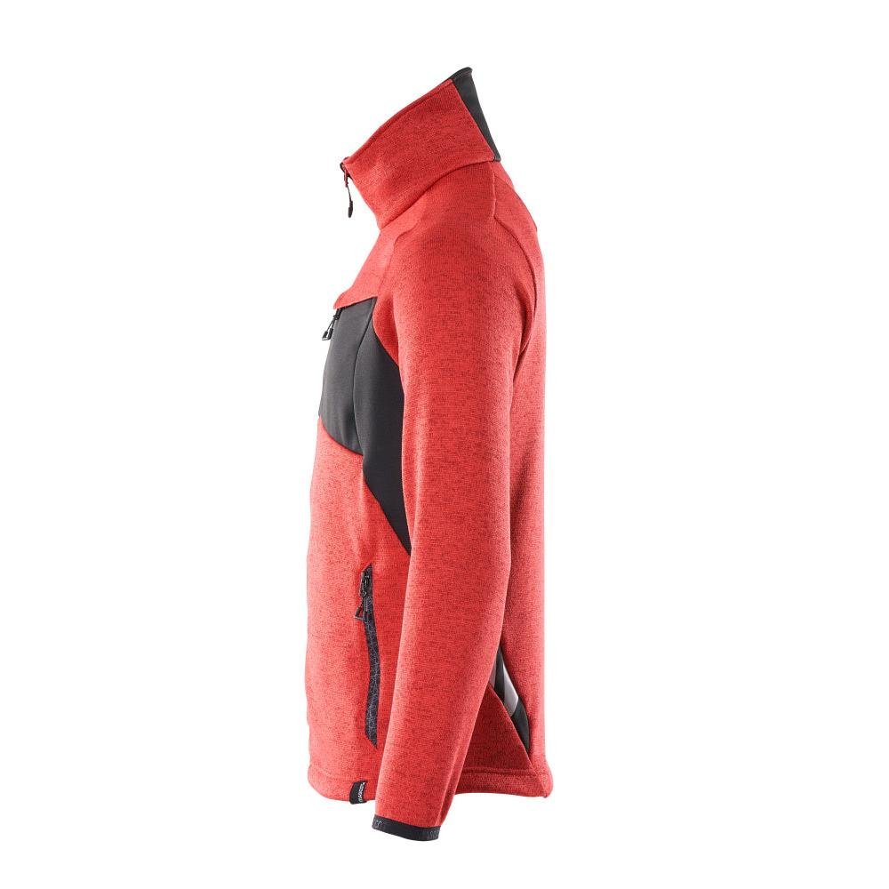 Pull tricoté avec cardigan zippé