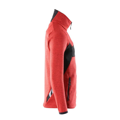 Pull tricoté avec cardigan zippé
