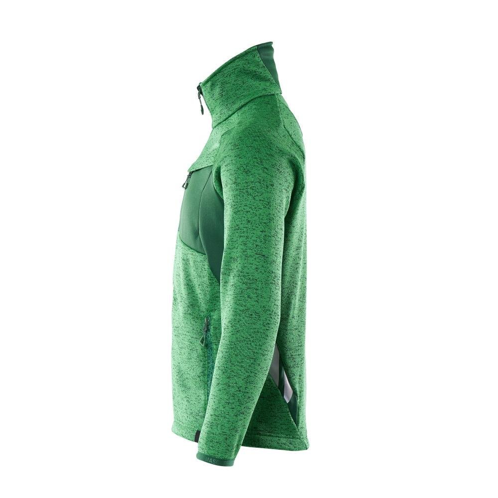 Pull tricoté avec cardigan zippé