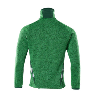 Pull tricoté avec cardigan zippé