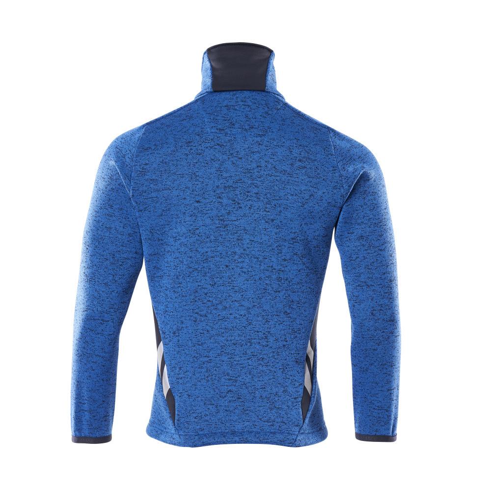 Pull tricoté avec cardigan zippé