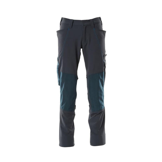 Pantalon, poches genoux, pantalon ULTIMATE STRETCH, noir-bleu