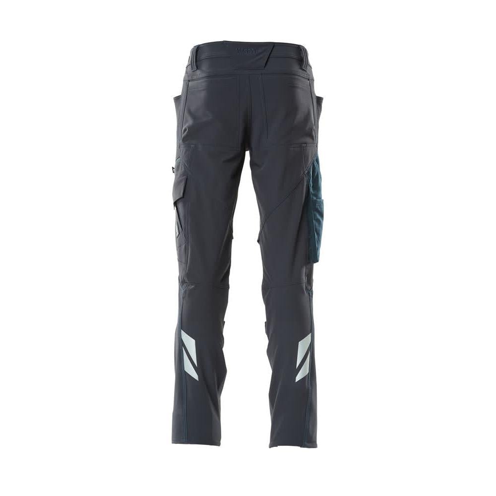 Pantalon, poches genoux, pantalon ULTIMATE STRETCH, noir-bleu