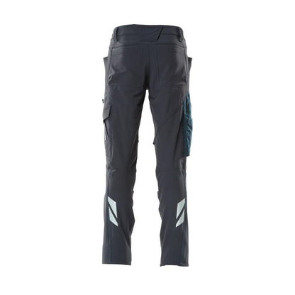Pantalon, poches genoux, pantalon ULTIMATE STRETCH, noir-bleu