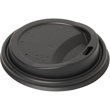 Der Duni GmbH Deckel für 182574/182575 ist ein schwarzer CPLA kompostierbarer Deckel für 8 oz Becher, mit einem Schluckloch und der Prägung "Caution Contents Hot" und "Compostable Lid" - eine umweltfreundliche Option für nachhaltige Verpackungslösungen. Packung: 40 Stück.
