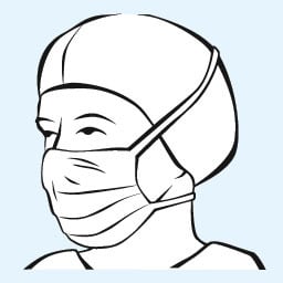 Masque Foliodress anti-éclaboussures | Paquet (40 pièces)