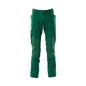 Pantalon avec poches genoux, pantalon extra léger, vert