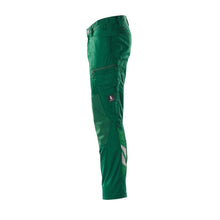 Pantalon avec poches genoux, pantalon extra léger, vert