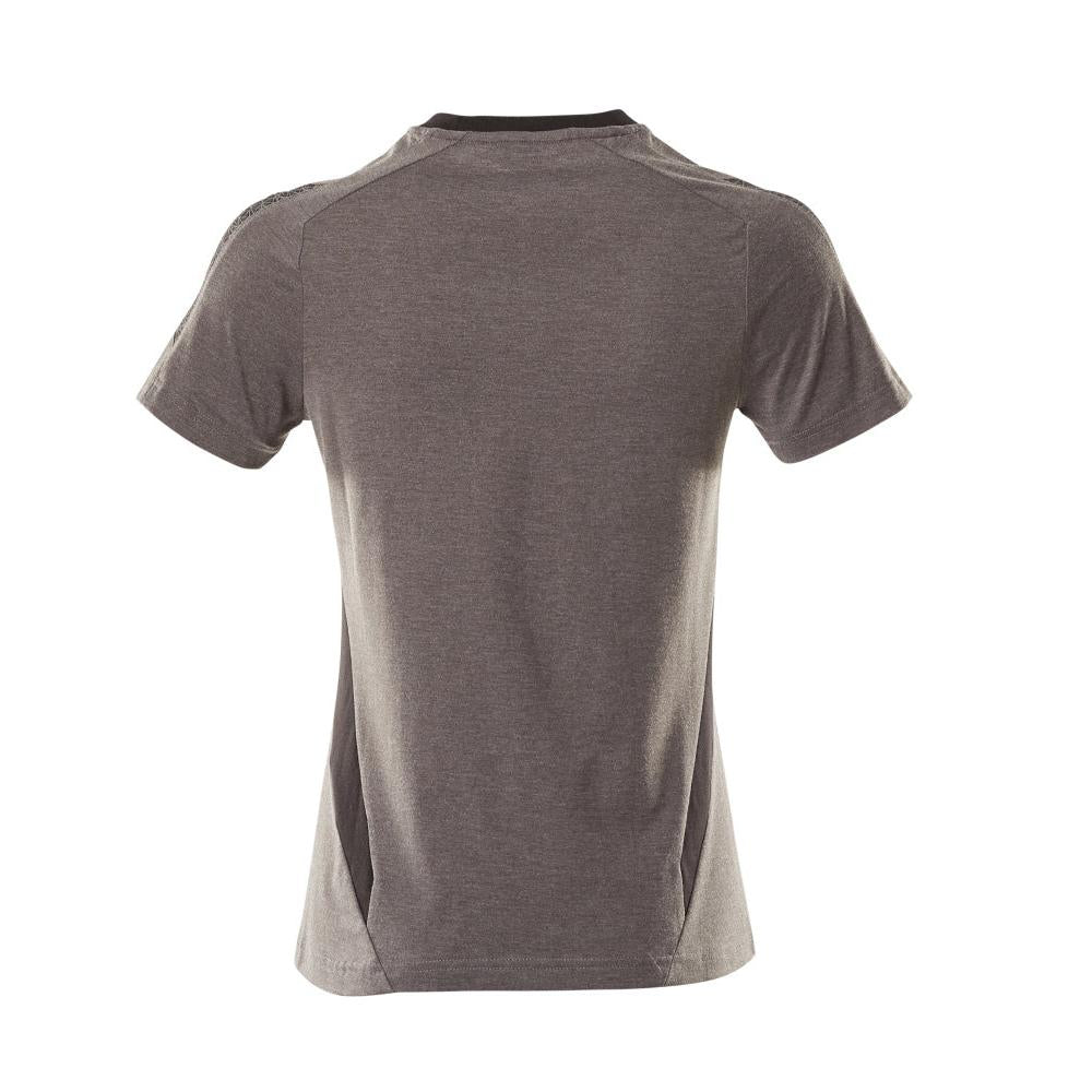 T-Shirt, Damen Damen T-shirt, dunkelanthrazit/schwarz