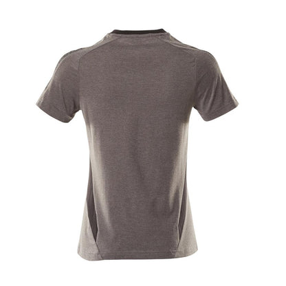 T-Shirt, Damen Damen T-shirt, dunkelanthrazit/schwarz