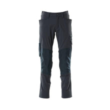 Pantalon, poches genoux, pantalon ULTIMATE STRETCH, noir-bleu