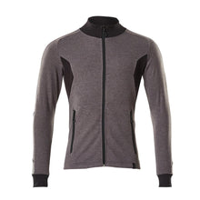 Sweatshirt mit Reißverschluss,modern Fit Sweatshirt mit Reißverschluss