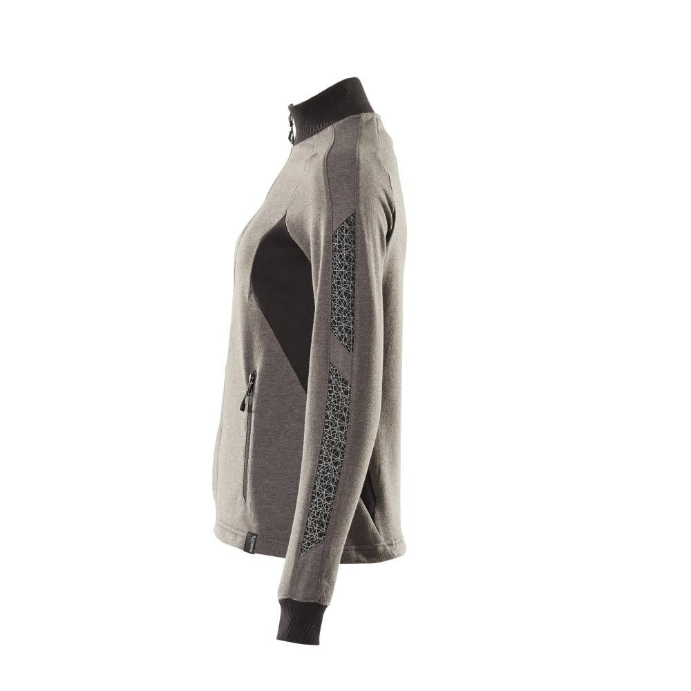 Sweat-shirt avec fermeture éclair, sweat-shirt pour femme avec fermeture éclair